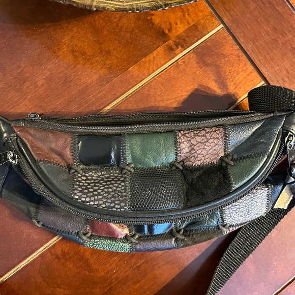 Handbags - Patchwork Leather Fanny pack
